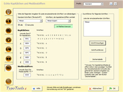 Automatische Konvertierung (Kapitlchen/Medivalziffern)